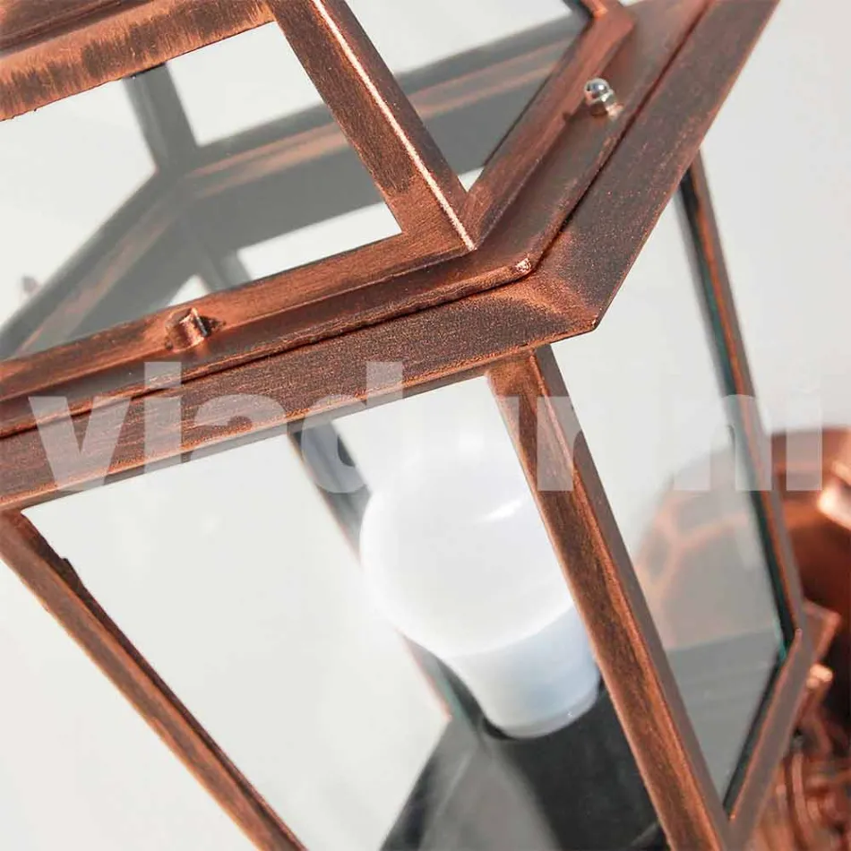 كريستل، مصباح حائط للحديقة من الألومنيوم مصنوع في إيطاليا Viadurini