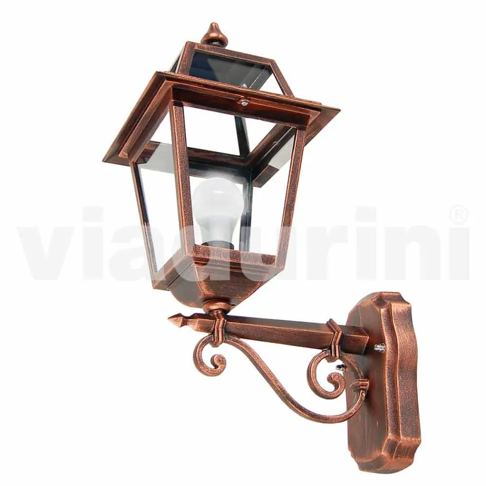 كريستل، مصباح حائط للحديقة من الألومنيوم مصنوع في إيطاليا Viadurini