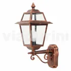 كريستل، مصباح حائط للحديقة من الألومنيوم مصنوع في إيطاليا Viadurini