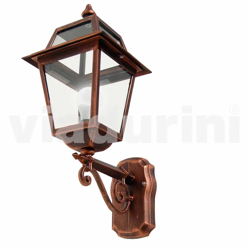 كريستل، مصباح حائط للحديقة من الألومنيوم مصنوع في إيطاليا Viadurini