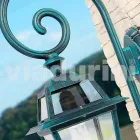 كريستل، مصباح حائط للحديقة من الألومنيوم مصنوع في إيطاليا Viadurini