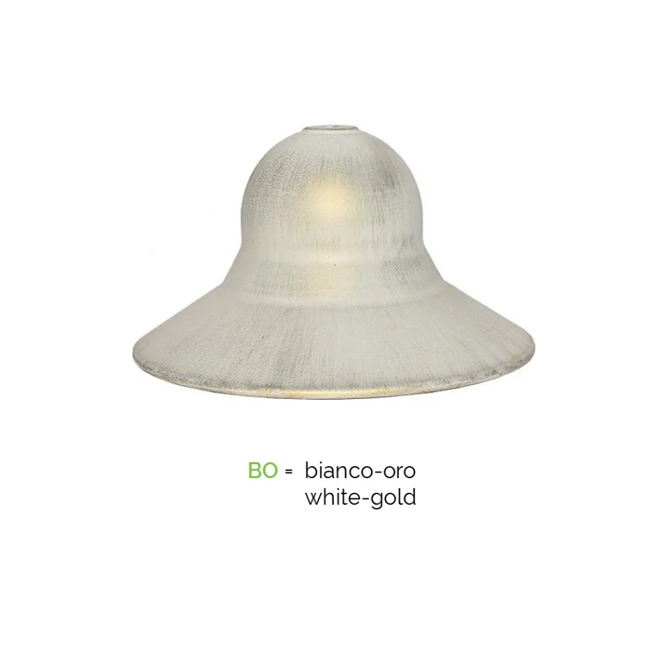 مصباح حائط خارجي عتيق من الألومنيوم صنع في إيطاليا - كاساندرا Viadurini