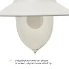 مصباح حائط خارجي عتيق من الألومنيوم صنع في إيطاليا - كاساندرا Viadurini