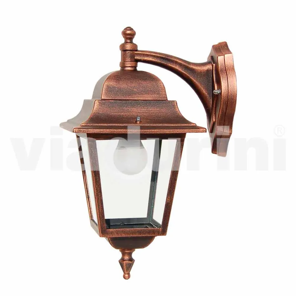 مصباح حائط للحديقة من الألومنيوم صنع في إيطاليا، أكويلينا Viadurini