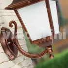 مصباح حائط للحديقة من الألومنيوم تم إنتاجه في إيطاليا، أكويلينا Viadurini