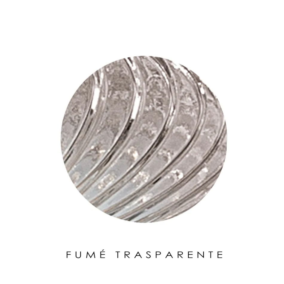 مصباح معلق من الزجاج المنفوخ يدويًا في البندقية - دافني Viadurini