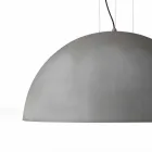مصباح معلق بلونين من الفولاذ Ø40x H20x L.cavo100cm، Luce Viadurini