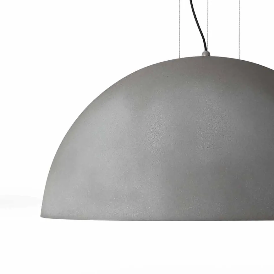 مصباح معلق بلونين من الفولاذ Ø40x H20x L.cavo100cm، Luce Viadurini