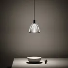 مصباح معلق بتصميم زجاج البندقية، صنع في إيطاليا - سفير Viadurini