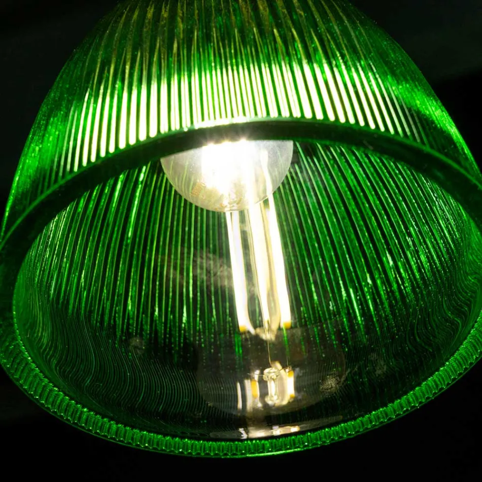 مصباح معلق بتصميم زجاج البندقية، صنع في إيطاليا - سفير Viadurini