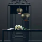 مصباح معلق سيراميكي على شكل كرز، صنع في إيطاليا - كرز Viadurini