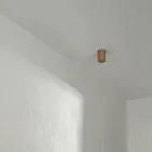 مصباح معلق من المعدن المطلي بالذهب مع كابلات قابلة للتعديل - برتقالي Viadurini