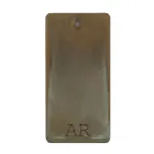 مصباح معلق من النحاس الأصفر والزجاج الشفاف من إلفيكو، حاصل على تصنيف IP44 Viadurini