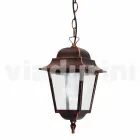 مصباح تعليق خارجي مصنوع من الألومنيوم، صنع في إيطاليا، أكويلينا Viadurini