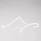 مصباح مصنوع يدويًا من الزجاج والمعدن، صنع في إيطاليا، مناسب لغرفة المعيشة وغرفة النوم - صورة Viadurini