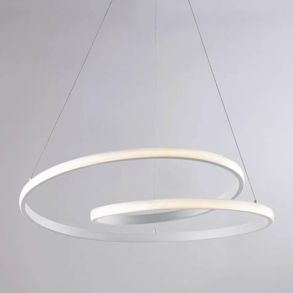 مصباح مصنوع يدويًا من الزجاج والمعدن للديكورات الداخلية الأنيقة – هابل Viadurini