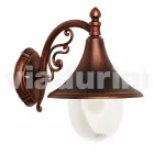 مصباح حائط خارجي مصنوع من الألومنيوم المصبوب في إيطاليا، أنوسكا Viadurini