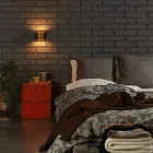 مصباح حائط حديث من النحاس والفولاذ، أبعاده 11×11×12 سم، من إنتاج بيرناديت Viadurini