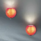 مصباح حائط حرفي من الزجاج المنفوخ الفينيسي - بول بالوتون Viadurini