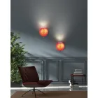 مصباح حائط حرفي من الزجاج المنفوخ الفينيسي - بول بالوتون Viadurini