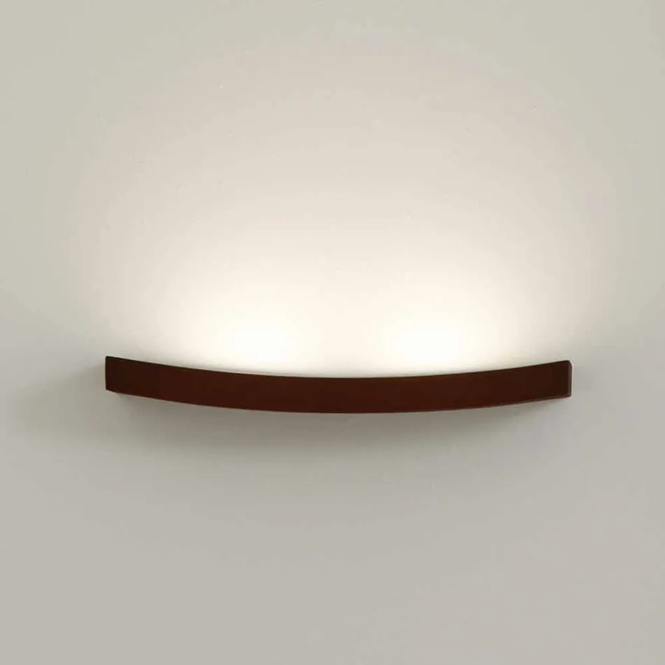 مصباح حائط بتصميم عصري مصنوع من الفولاذ Ø50xh.3,5xsp.10 سم Eldora Viadurini