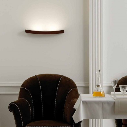 مصباح حائط بتصميم عصري مصنوع من الفولاذ Ø50xh.3.5xsp.10 سم Eldora Viadurini