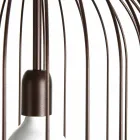 مصباح حائط من الفولاذ Ø35xh.70xL.catalog cm Bibiana Viadurini