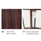 مصباح حائط من الألومنيوم صنع في إيطاليا، أكويلينا Viadurini