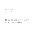 مصباح حائط من زجاج عرق اللؤلؤ المنفوخ يدويًا في البندقية - كريستال Viadurini