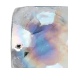 مصباح حائط من زجاج عرق اللؤلؤ المنفوخ يدويًا في البندقية - كريستال Viadurini