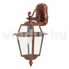 مصباح حائط خارجي من الألومنيوم صنع في إيطاليا، كريستل Viadurini