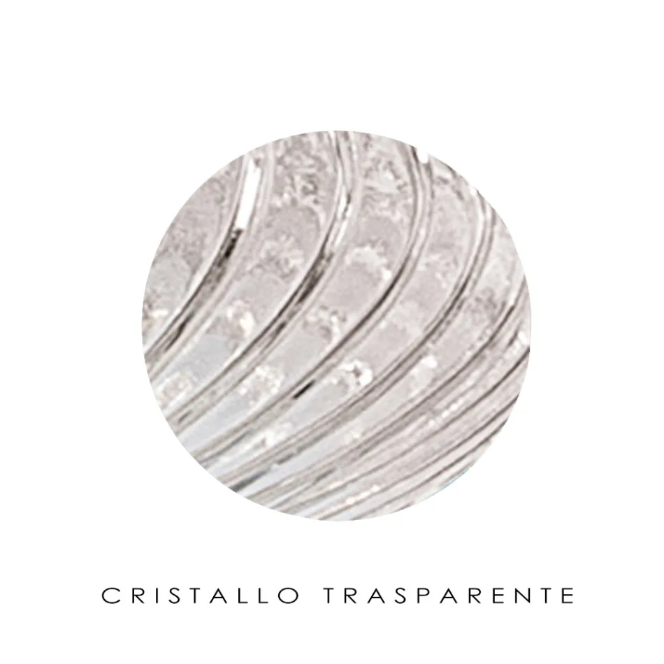 مصباح طاولة حرفي من الزجاج المنفوخ يدويًا في البندقية - دافني Viadurini