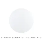 مصباح طاولة حرفي من الزجاج الفينيسي الأبيض المنفوخ - سنو Viadurini