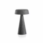 مصباح طاولة بهيكل من البولي إيثيلين صنع في إيطاليا - ديزموند Viadurini