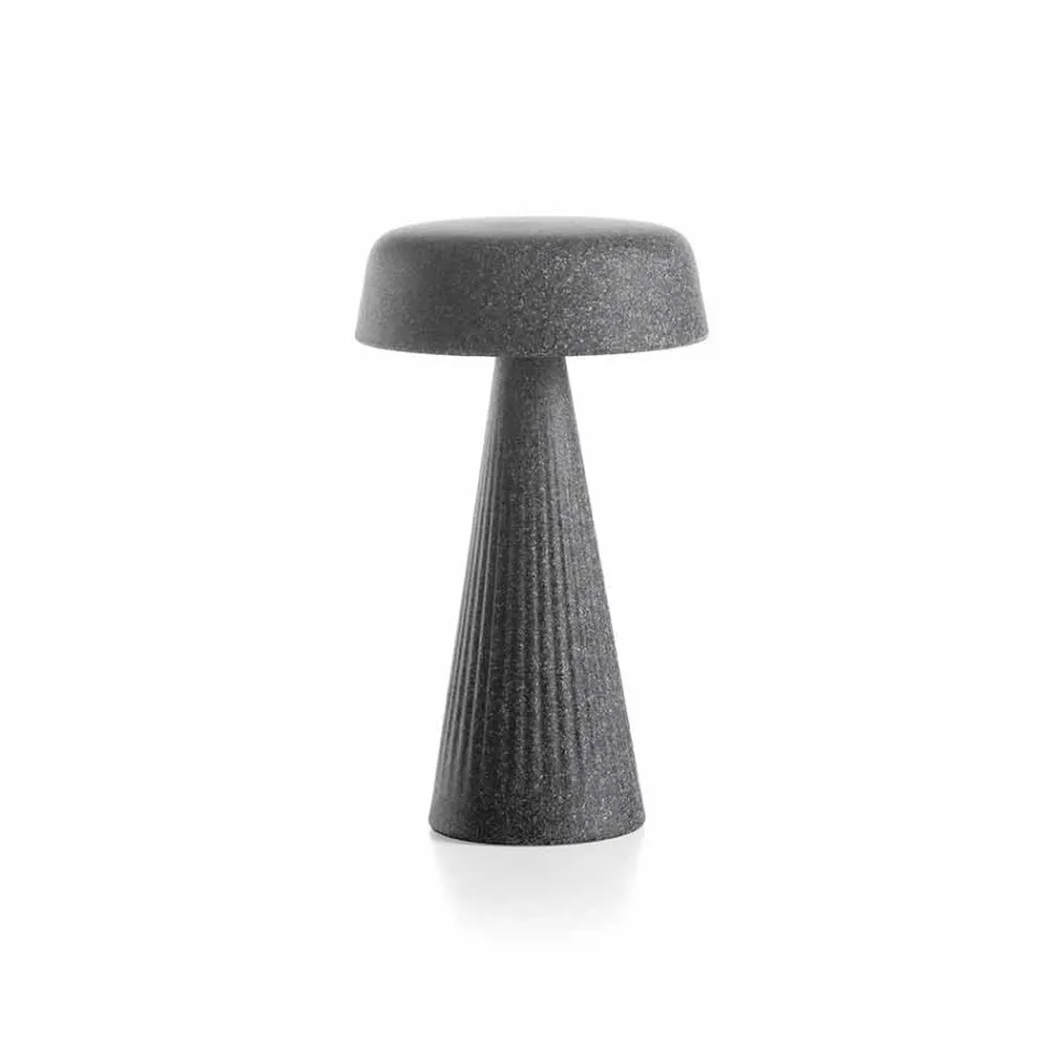 مصباح طاولة بهيكل من البولي إيثيلين صنع في إيطاليا - ديزموند Viadurini