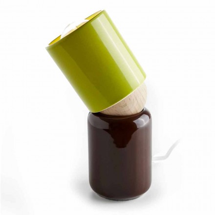 مصباح طاولة سيراميك بتصميم عصري مصنوع في إيطاليا آسيا Viadurini