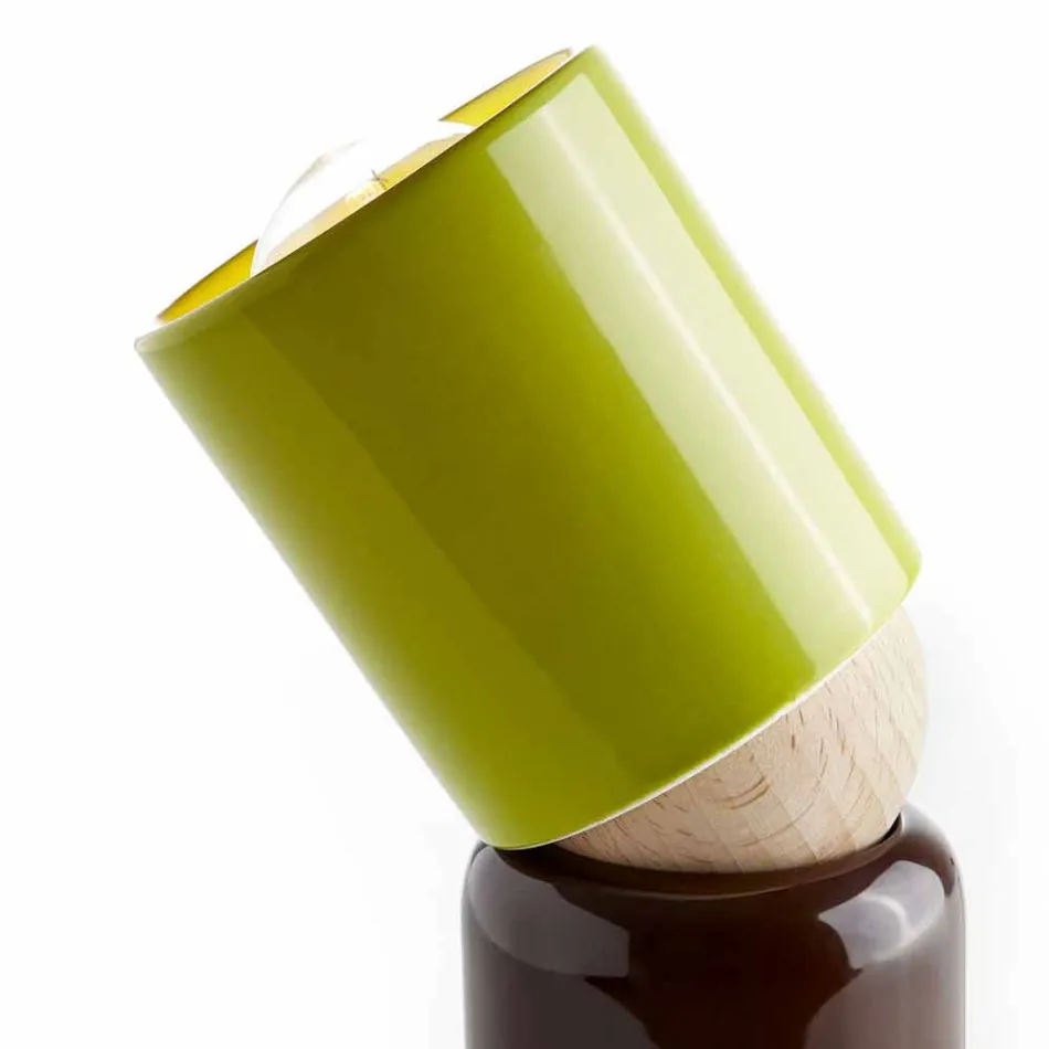 مصباح طاولة سيراميك بتصميم عصري مصنوع في إيطاليا آسيا Viadurini