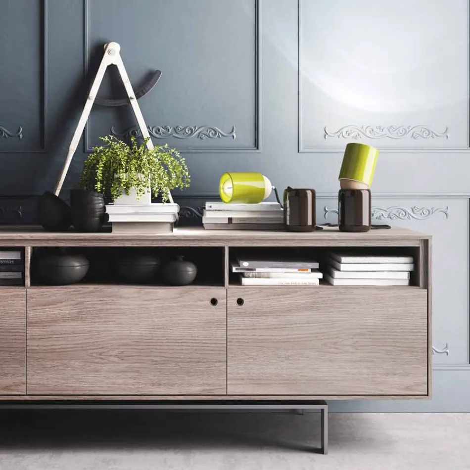 مصباح طاولة سيراميك بتصميم عصري مصنوع في إيطاليا آسيا Viadurini