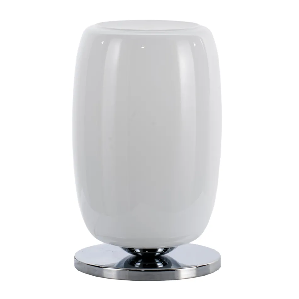 مصباح طاولة من الزجاج المنفوخ يدويًا في البندقية 16 22 سم - خيزران Viadurini