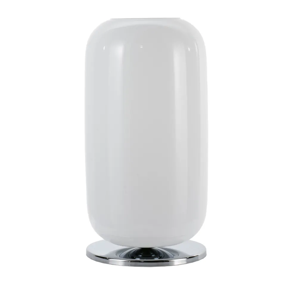 مصباح طاولة من الزجاج المنفوخ يدويًا في البندقية 16 22 سم - خيزران Viadurini