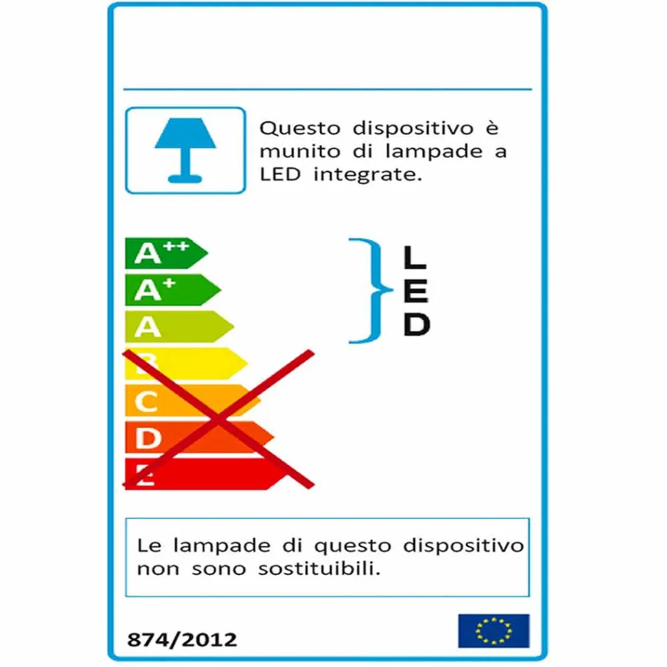 مصباح طاولة مُشكَّل، إضاءة LED من Ferla مصنوعة من زجاج شبكي Viadurini