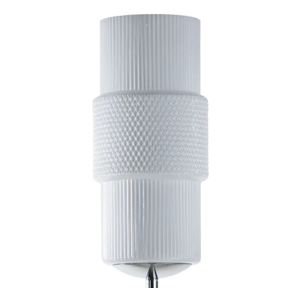 مصباح أرضي حرفي من الزجاج المنفوخ الفينيسي 30 سم - ساتومي Viadurini