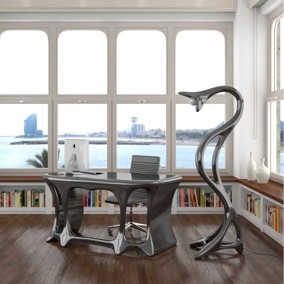 مصباح أرضي بتصميم عصري من Dragon صنع في إيطاليا Viadurini