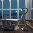 مصباح أرضي بتصميم عصري من Dragon صنع في إيطاليا Viadurini