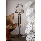 مصباح أرضي حديدي بتصميم عصري، صنع في إيطاليا - جيونوني Viadurini