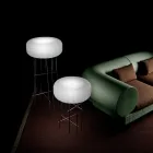 مصباح أرضي من البولي إيثيلين بأحجام مختلفة - ديسكو Viadurini