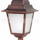 مصباح أرضي خارجي من الألومنيوم مصنوع في إيطاليا، أكويلينا Viadurini