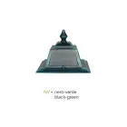 مصباح أرضي خارجي من الألومنيوم العتيق صنع في إيطاليا - دوروتي Viadurini