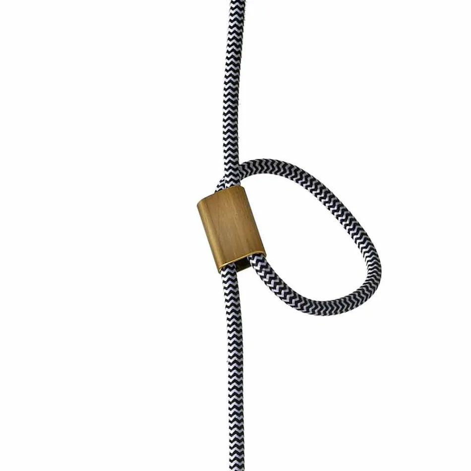 مصباح بتصميم معلق مصنوع من الخشب والسيراميك صنع في إيطاليا آسيا Viadurini