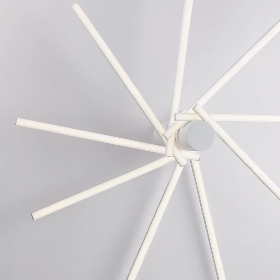 مصباح زجاجي ومعدني بتصميم إيطالي أنيق - إدرا Viadurini